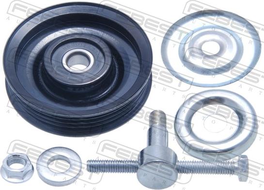 Febest 0287-R51M - Poulie renvoi / transmission, courroie trapézoïdale à nervures droxauto.com