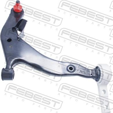 Febest 0224-Z50RH - Bras de liaison, suspension de roue droxauto.com