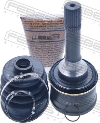 Febest 0710-011 - Jeu de joints, arbre de transmission droxauto.com