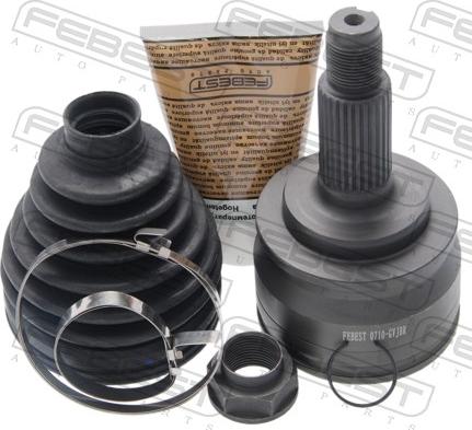 Febest 0710-GVJBR - Jeu de joints, arbre de transmission droxauto.com