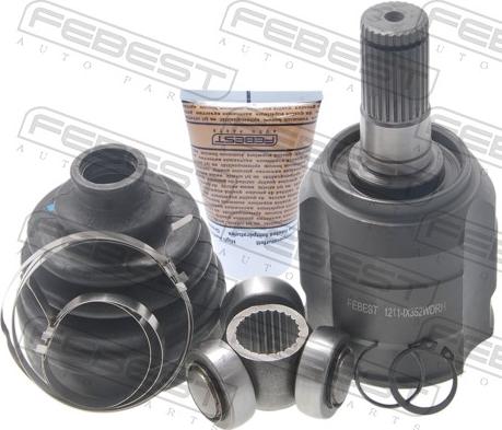 Febest 1211-IX352WDRH - Jeu de joints, arbre de transmission droxauto.com