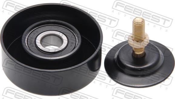 Febest 1288-CM - Poulie renvoi / transmission, courroie trapézoïdale à nervures droxauto.com