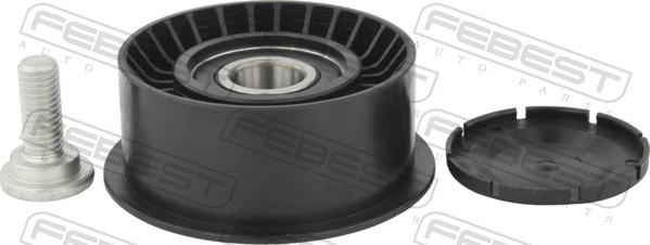 Febest 1287-G6D - Poulie renvoi / transmission, courroie trapézoïdale à nervures droxauto.com