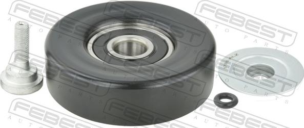 Febest 1788-ALZ - Poulie renvoi / transmission, courroie trapézoïdale à nervures droxauto.com