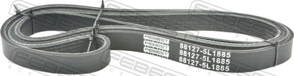 Febest 88127-5L1885 - Courroie trapézoïdale à nervures droxauto.com