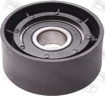 Febest 2488-LOG - Poulie renvoi / transmission, courroie trapézoïdale à nervures droxauto.com