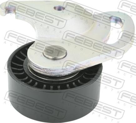 Febest 2487-MEGII - Poulie renvoi / transmission, courroie trapézoïdale à nervures droxauto.com