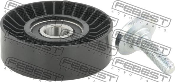 Febest 2588-C5 - Poulie renvoi / transmission, courroie trapézoïdale à nervures droxauto.com
