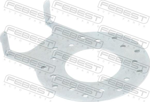 Febest 2699-1ZLOWF - Coquille Caster, corps d'essieu droxauto.com
