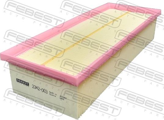 Febest 2342-003 - Filtre à air droxauto.com