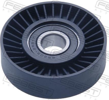 Febest 2287-BON - Poulie renvoi / transmission, courroie trapézoïdale à nervures droxauto.com