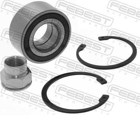Febest DAC35720033M-KIT - Kit de roulements de roue droxauto.com