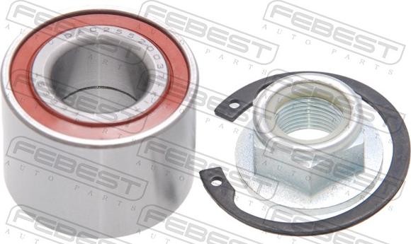 Febest DAC25520037-KIT - Kit de roulements de roue droxauto.com