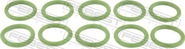 Febest RINGAH-027-PCS10 - Bague d’étanchéité, conduite de climatisation droxauto.com