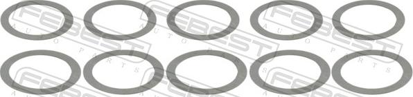 Febest RINGTT-001-PCS10 - Chemin de roulement, vilebrequin droxauto.com