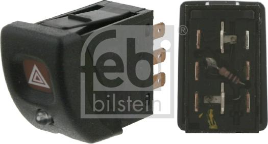FEBI Bilstein 04718 - Interrupteur de signal de détresse droxauto.com