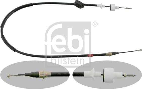 FEBI Bilstein 06236 - Tirette à câble, commande d'embrayage droxauto.com
