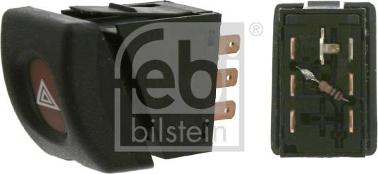 FEBI Bilstein 01566 - Interrupteur de signal de détresse droxauto.com