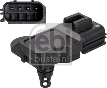 FEBI Bilstein 106080 - Capteur, pression du tuyau d'admission droxauto.com