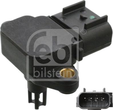 FEBI Bilstein 106026 - Capteur, pression du tuyau d'admission droxauto.com