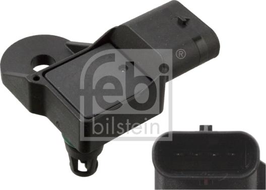 FEBI Bilstein 103205 - Capteur, pression du tuyau d'admission droxauto.com
