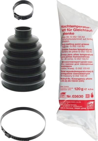 FEBI Bilstein 102996 - Joint-soufflet, arbre de commande droxauto.com