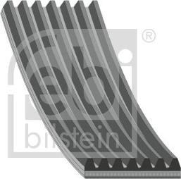 FEBI Bilstein 184864 - Courroie trapézoïdale à nervures droxauto.com