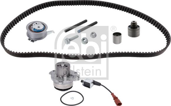 FEBI Bilstein 186650 - Pompe à eau + kit de courroie de distribution droxauto.com