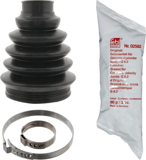 FEBI Bilstein 18600 - Joint-soufflet, arbre de commande droxauto.com