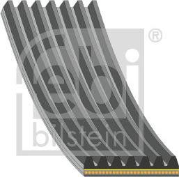 FEBI Bilstein 182992 - Courroie trapézoïdale à nervures droxauto.com