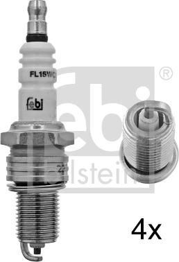 FEBI Bilstein 13449 - Bougie d'allumage droxauto.com