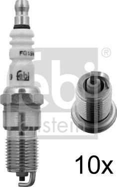 FEBI Bilstein 13441 - Bougie d'allumage droxauto.com