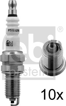 FEBI Bilstein 13406 - Bougie d'allumage droxauto.com