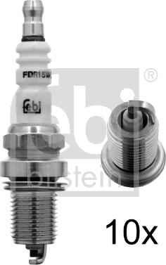 FEBI Bilstein 13429 - Bougie d'allumage droxauto.com