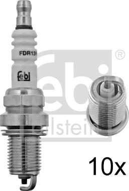 FEBI Bilstein 13424 - Bougie d'allumage droxauto.com