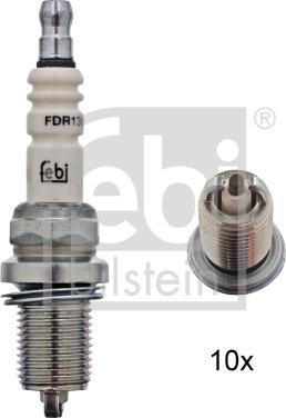 FEBI Bilstein 13518 - Bougie d'allumage droxauto.com