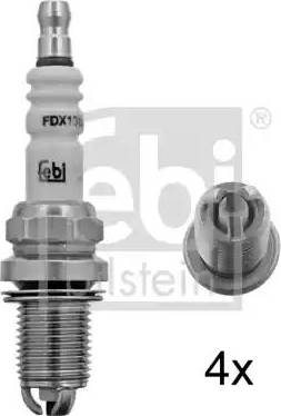 FEBI Bilstein 13529 - Bougie d'allumage droxauto.com