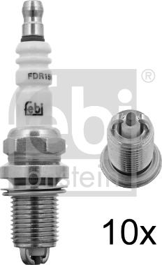 FEBI Bilstein 13524 - Bougie d'allumage droxauto.com