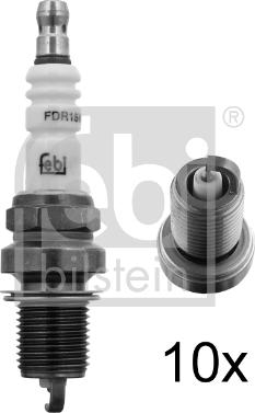 FEBI Bilstein 13609 - Bougie d'allumage droxauto.com