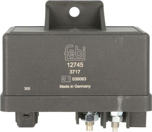 FEBI Bilstein 12745 - Temporisateur de préchauffage droxauto.com