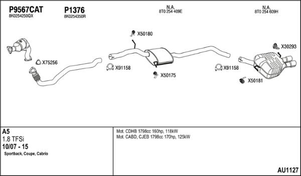 Fenno AU1127 - Échappement droxauto.com