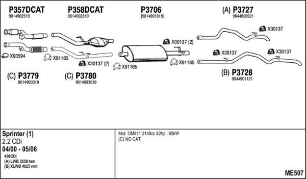 Fenno ME507 - Échappement droxauto.com