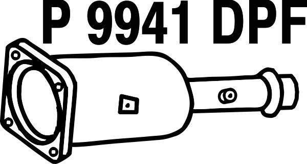 Fenno P9941DPF - Filtre à particules / à suie, échappement droxauto.com