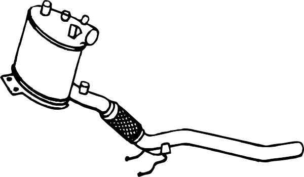 Fenno P9906DPF - Filtre à particules / à suie, échappement droxauto.com