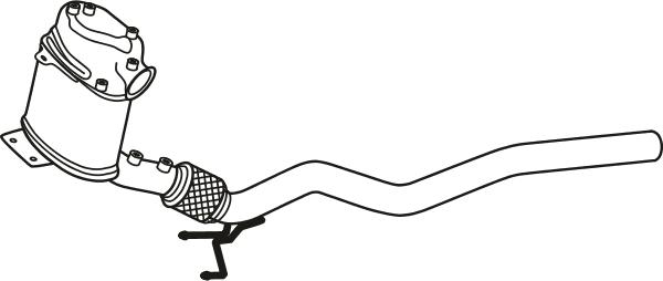 Fenno P9846DPF - Filtre à particules / à suie, échappement droxauto.com