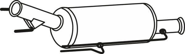 Fenno P9863DPF - Filtre à particules / à suie, échappement droxauto.com