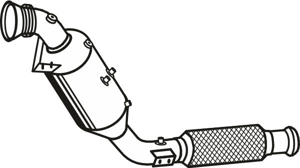 Fenno P9817DPF - Filtre à particules / à suie, échappement droxauto.com