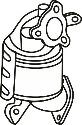 Fenno P9877DPF - Filtre à particules / à suie, échappement droxauto.com