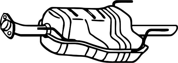 Fenno P4491 - Silencieux arrière droxauto.com