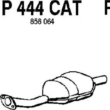 Fenno P444CAT - Catalyseur droxauto.com